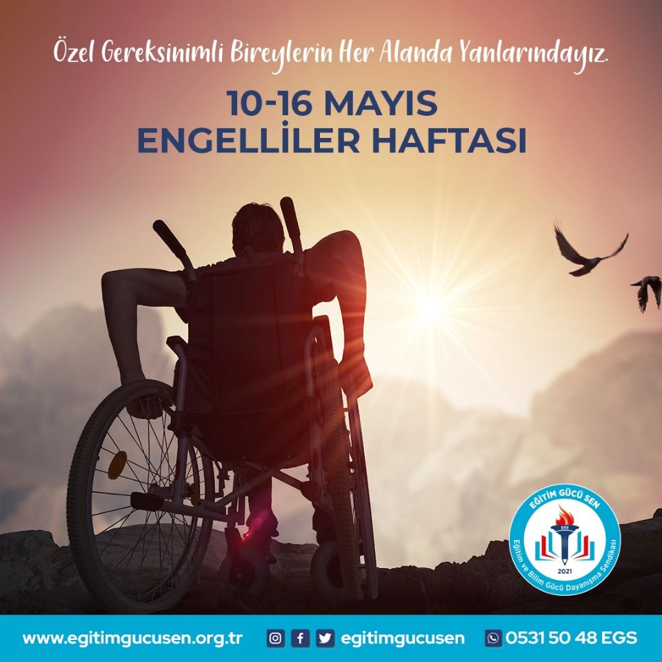 10-16 Mayıs Engelliler  Haftası Basın Açıklamamız