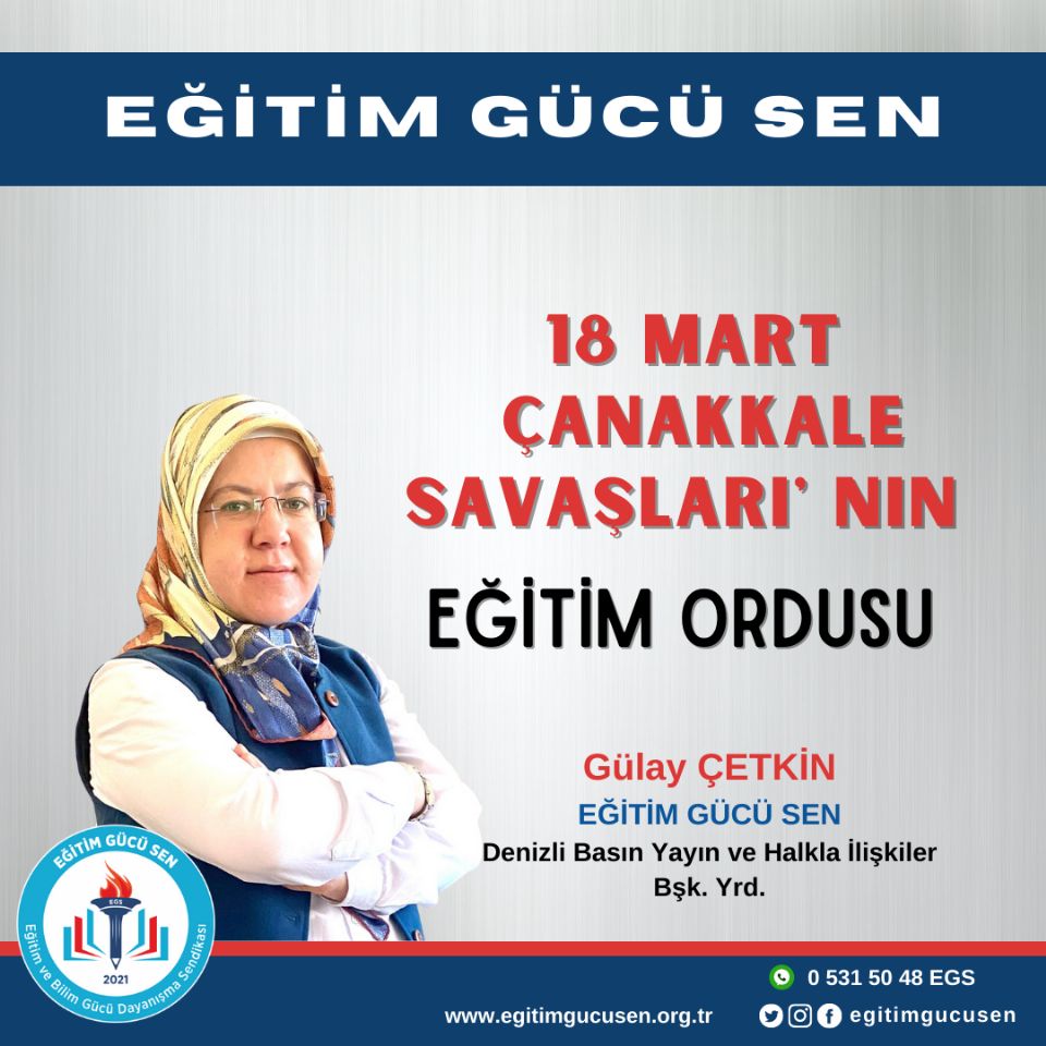 18 Mart Çanakkale Savaşları’ Nın Eğitim Ordusu