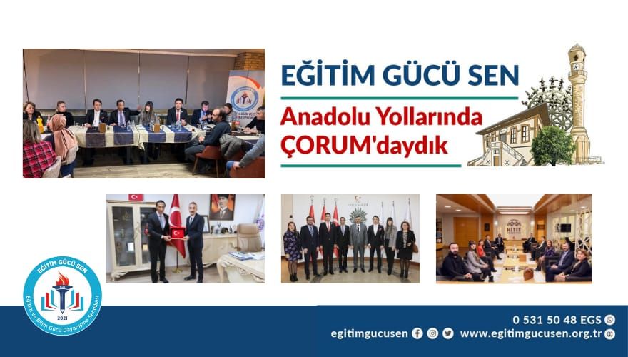 Anadolu Yollarında Çorumdaydık