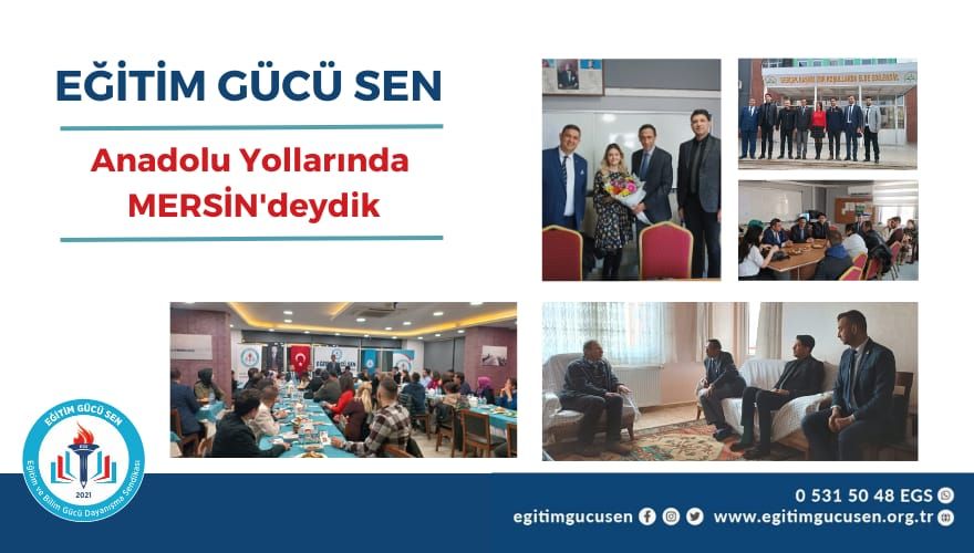 Anadolu Yollarında Mersin'deydik