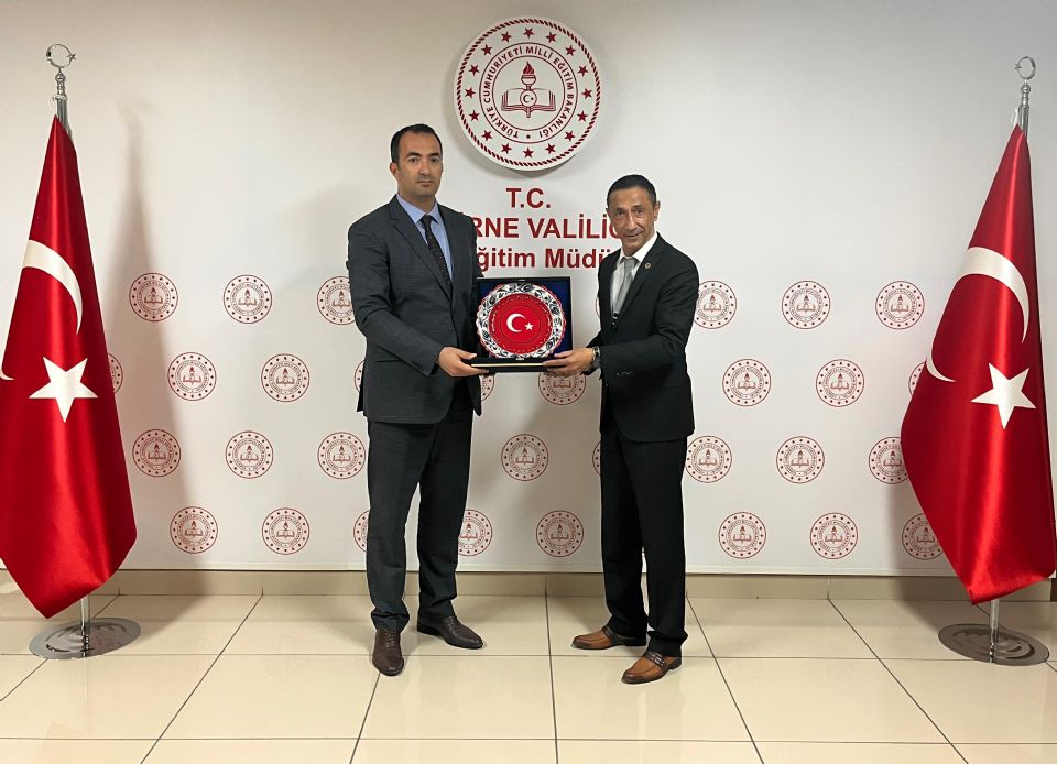 Edirne İl Milli Eğitim Müdürü Ferhat Yılmaz'a Ziyaret Edirne İl Milli Eğitim Müdürü Ferhat Yılmaz'a Ziyaret