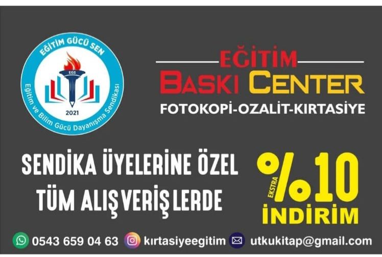 Eğitim Baskı Centrer İle Protokol İmzaladık