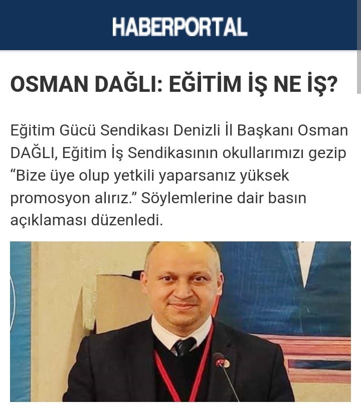 Eğitim İş Ne İş?