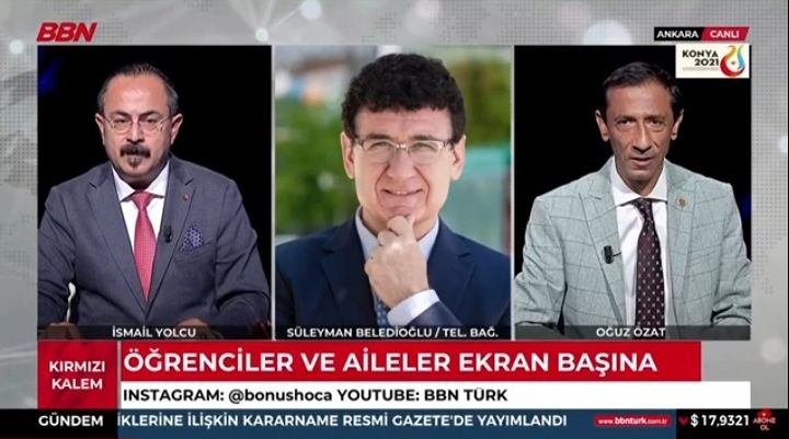 Genel Başkanımız Oğuz Özat Bbn Turk Tv'de Kırmızı Kalem Program Konuğu (14.08.2022)