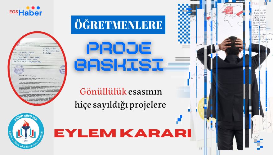 Gönüllülük İlkesinin Hiçe Sayıldığı Projelere Eylem Kararı Aldık