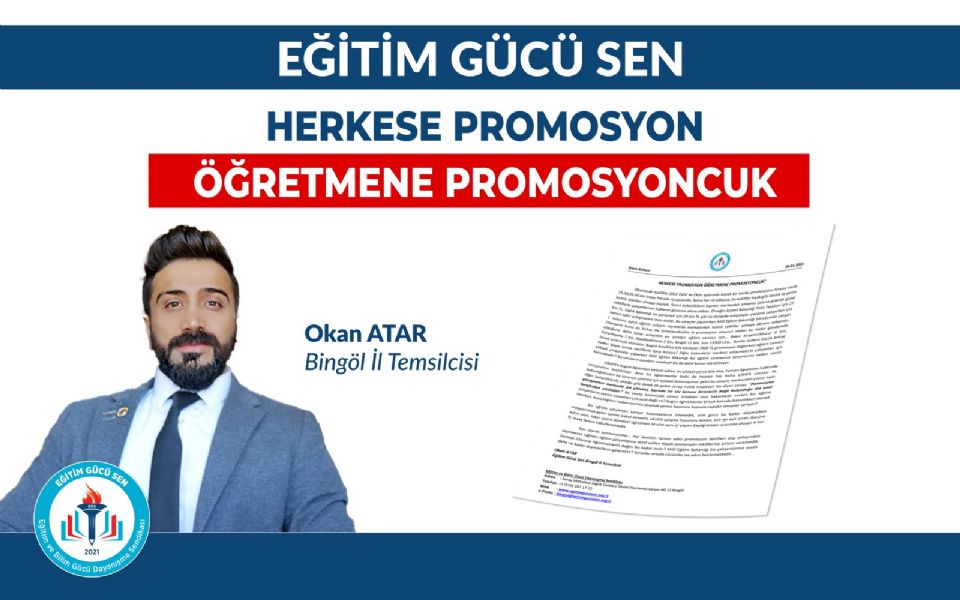 Herkese Promosyon, Öğretmene Promosyoncuk!