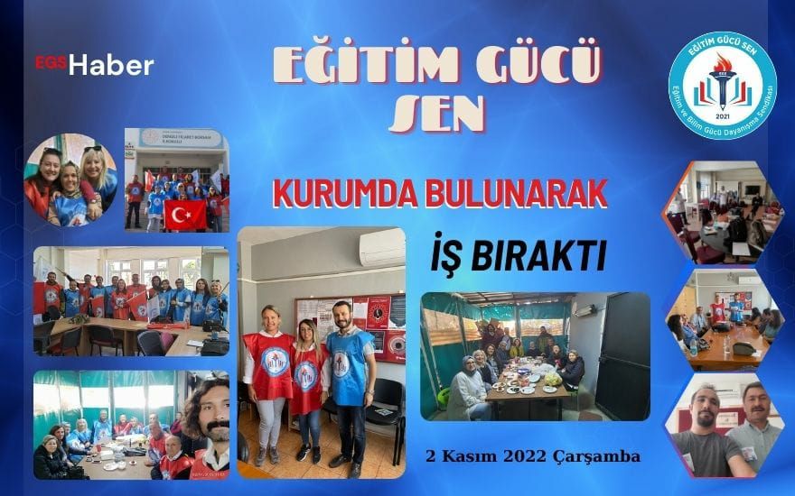 Kurumda Bulunarak İş Bıraktık