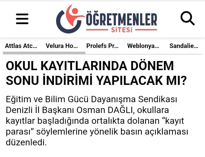Okul Kayıtlarında Dönem Sonu İndirimi Yapılacak Mı?
