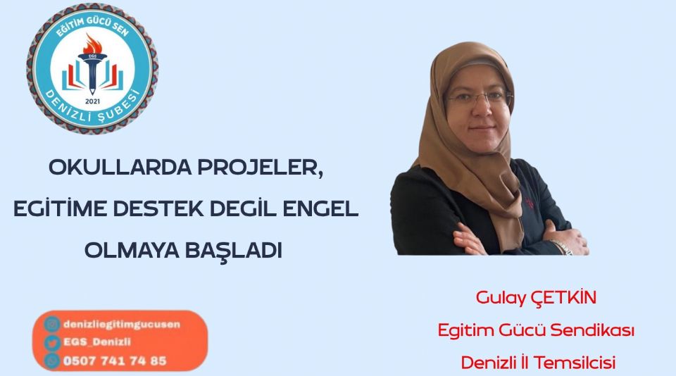 Okullarda Projeler; Eğitime Destek Değil Engel Olmaya Başladı Okullarda Projeler; Eğitime Destek Değil Engel Olmaya Başladı