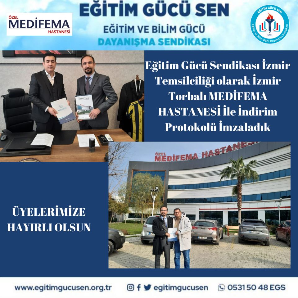 Özel Medifema Hastanesi İle Üyelerimize Özel İndirim Protokolü İmzaladık