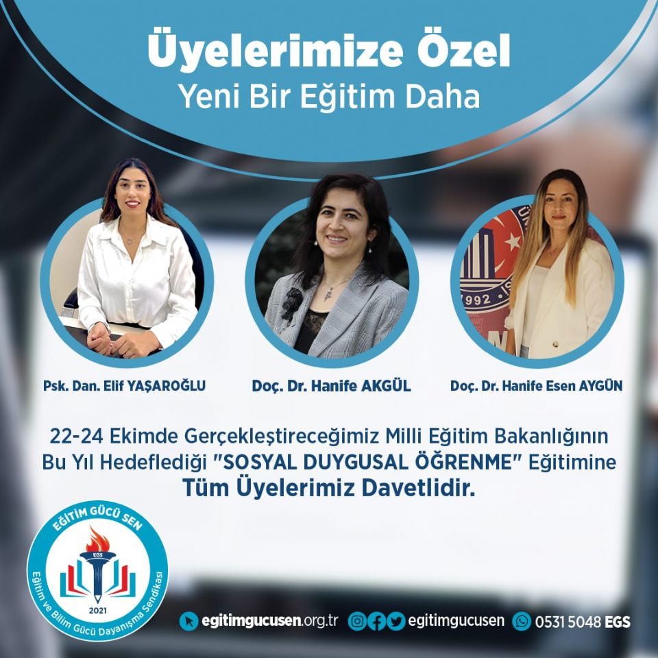 Sosyal Duygusal Öğrenme Eğitimi