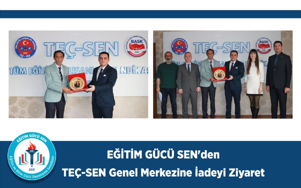 TEÇ-SEN'e İadeyi Ziyarette Bulunduk