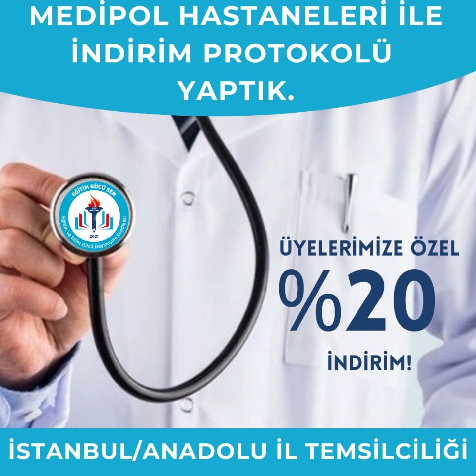 Tüm Üyelerimiz Adına Medipol Sağlık Grubu İle İndirim Anlaşması İmzaladık Tüm Üyelerimiz Adına Medipol Sağlık Grubu İle İndirim Anlaşması İmzaladık
