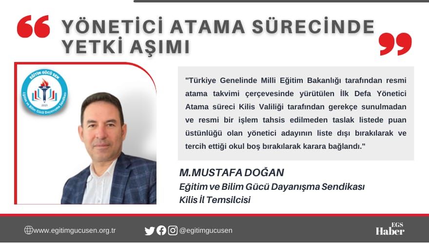 Yönetici Atama Sürecinde Yetki Aşımı