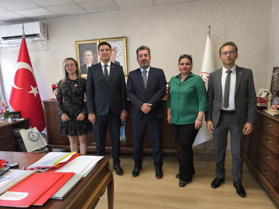 MEB Temel Eğitim Genel Müdürü Sn. Ebubekir Sıddık Savaşçı'ya Ziyaret