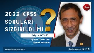 2022 KPSS Soruları Sızdırıldı Mı?