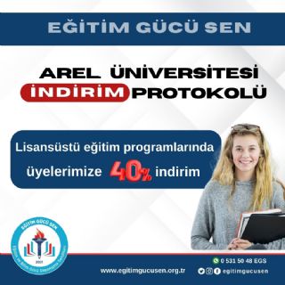 Arel Üniversitesi İle Lisansüstü Programlarda %40 İndirim Protokolü İmzaladık