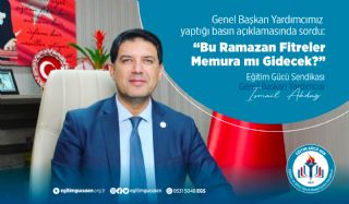 Bu Ramazan Fitreler Memura Mı Gidecek?