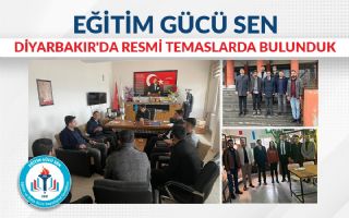 Diyarbakır'da Resmi Temaslarda Bulunduk