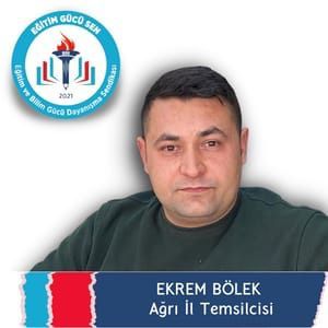 Eğitim Ve Bilim Gücü Dayanışma Sendikası Ağrı İl Temsilcisi Bölek, Doğalgaz Birim Fiyatlarını Eleştirdi