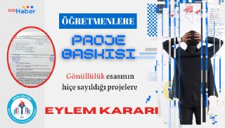 Gönüllülük İlkesinin Hiçe Sayıldığı Projelere Eylem Kararı Aldık