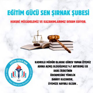 Hukuki Mücadelemiz Ve Kazanımlarımız Devam Ediyor