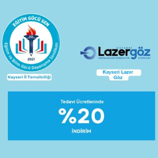 Kayseri Lazar Göz İle Üyelerimize Özel İndirim Protokolü İmzaladık