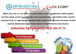 Lune Event İle Üyelerimize Özel İndirim Anlaşması Yaptık