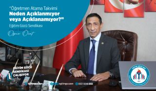 Öğretmen Atama Takvimi Neden Açıklanmıyor/açıklanamıyor?