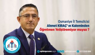 Öğretmen Yetiştir- E - Miyor Muyuz?