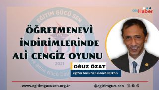 Öğretmenevi İndirimlerinde Ali Cengiz Oyunu