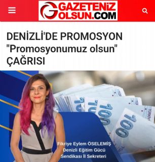 Promosyonumuz Olsun Çağrısı