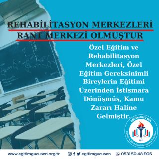 Rehabilitasyon Merkezleri İstismar Merkezleri Olmustur