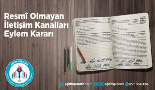 Resmi Olmayan İletişim Kanalları Eylem Kararı 2024-2025