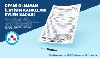 Resmi Olmayan İletişim Kanalları Eylem Kararı2023-2024