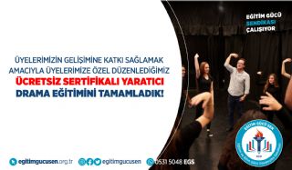 Sertifikalı Yaratıcı Drama Eğitimi