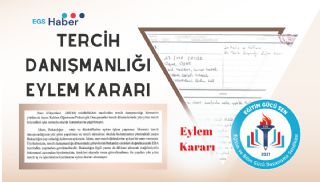 Tercih Danışmanlığının Online Yapılmasına İlişkin Eylem Kararı